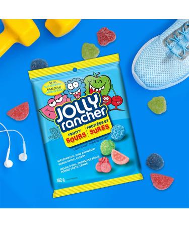 Jolly Rancher Fruity Sours 10 x 182g - Buy Online on GoSupps.com