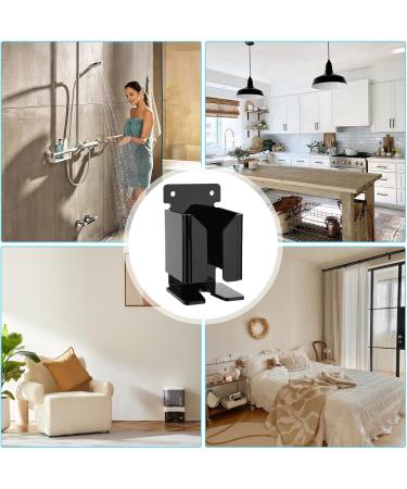 Acrylic Shaver Holder for Shower Men's Bathroom Grooming Essential Wall Mounted Acrylic Shaver and Trimmer Rack Clear - Buy Online on GoSupps.com