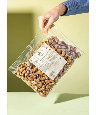 KoRo - Roasted Cashews Coated with Salted Caramel 12 x 1 kg - Tender whole cashews - Delicate salted caramel flavour - Convenient and value packaging - Buy Online on GoSupps.com