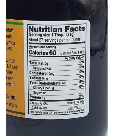 Sanniti Traditional Barley Malt Syrup 20 oz - Pure and Natural Sweetener - Buy Online on GoSupps.com