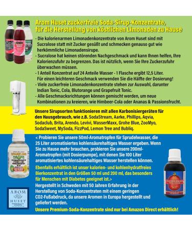 Zero Sugar Lemon Lime Soda Syrup Concentrate 500ml - Create 12.5L Sugar-Free Soft Drink with Sparkling Water - Buy Online on GoSupps.com