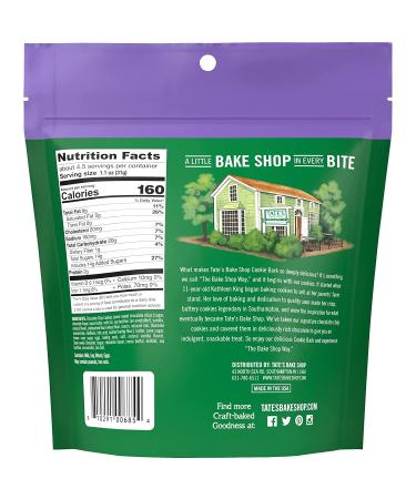 Tate's Bake Shop Cookie Bark - Chocolate Chip Cookies with Dark Chocolate and Sea Salt | 5 oz - Buy Online on GoSupps.com