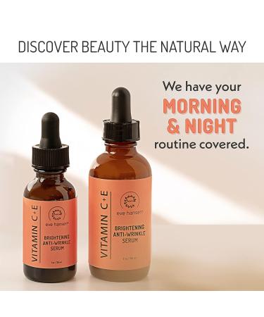 Eve Hansen Vitamin C Serum 2oz - Organic Facial Serum with Hyaluronic Acid, Vitamin E & Aloe Vera | Brighten Skin, Reduce Wrinkles, Fine Lines & Dark Spots - Buy Online on GoSupps.com