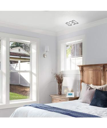 Homedics Sound Machine and Alarm Clock with Time Projection. White Noise Sound Machine with a Digital FM Alarm Clock Radio  8 Sounds  Snooze  Sleep Timer and Night Light - Buy Online on GoSupps.com