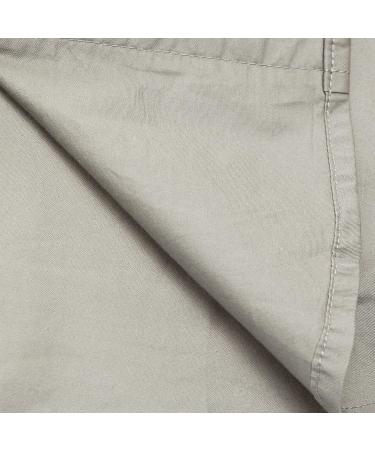 Men's Military Short Sleeve Cargo Shirt - Khaki Large | Slim Fit Tactical Dress Shirt with Pockets - Buy Online on GoSupps.com