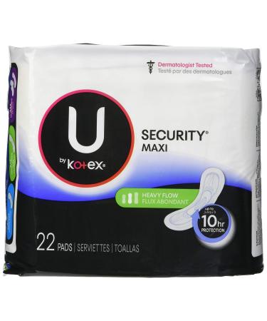 U by Kotex Maxi Pad Premium Long Super - 176 Count Pack - Buy Online on GoSupps.com