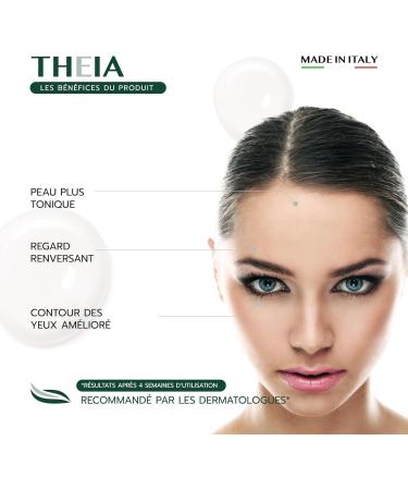 VOVEES Theia - Anti-Wrinkle Eye Contour Gel (30 ml) | Organic Hyaluronic Acid | 8 Vegan Ingredients | Anti-Dark Circles and Puffiness | Immediate Effect | Moisturizing and Toning | Glass - Buy Online on GoSupps.com