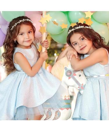 6 Pack Crystal Flower Headbands - Wedding Party Hair Accessories for Women and Girls - Buy Online on GoSupps.com