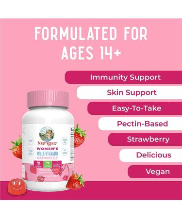 Mary Ruth's Women's Multivitamin Gummies 60 CT - Essential Daily Support - Buy Online on GoSupps.com