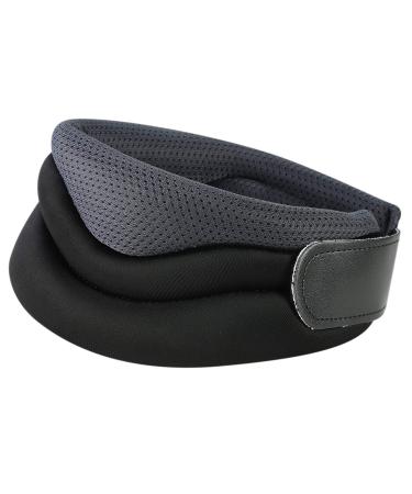 Adjustable Ergonomic Neck Support Brace | Soft Foam Cervical Collar for Pain Relief | Breathable & High Elastic Neck Protector | Grey | Men Women Elderly - Buy Online on GoSupps.com