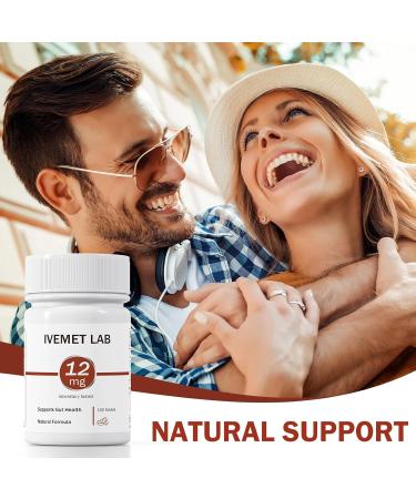 Besgiful Lab IVERMET 12 mg  99% Purity - 100 Tablets - Buy Online on GoSupps.com