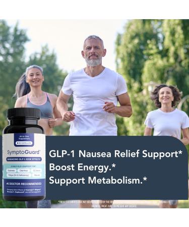 Natural GLP-1 Supplement Support Vitamin for Digestive Comfort and Energy Levels with Pre and Probiotics Vitamin D3/B12 Chromium and Ginger Root 60 Capsules (30 Day Supply) - Buy Online on GoSupps.com