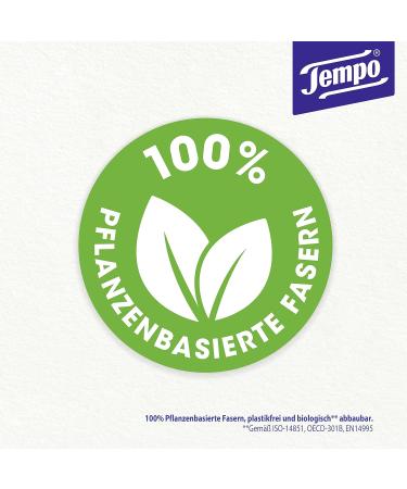 Tempo Moist Toilet Paper Duo Pack - Gentle & Caring 84 Wipes (42 Sheets x 2) | Premium International Shipping - Buy Online on GoSupps.com