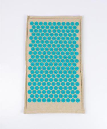 Acupressure Set - Mat & Pillow for Wellness | Turquoise Relaxation for Back Neck & Feet - Buy Online on GoSupps.com
