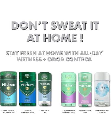 Mitchum Antiperspirant Deodorant Stick for Women Triple Odor Defense Invisible Solid 48 Hr Protection Shower Fresh 2.7 oz (pack of 2) Shower Fresh 2.7 Ounce (Pack of 2) - Buy Online on GoSupps.com