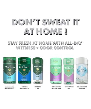 Mitchum Women's Antiperspirant Stick Triple Odor Defense Gel 48 Hr Protection 3.4 Oz (Pack of 2) - Buy Online on GoSupps.com