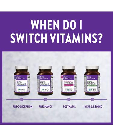 New Chapter Prenatal Vitamins 35+ | One Daily Multivitamin with Methylfolate & Choline - 30 ct Pack - Buy Online on GoSupps.com
