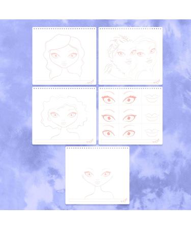 Fashion Angels Makeup & Hair Design Sketch Portfolio (11452) for Ages 6 and Up - Buy Online on GoSupps.com