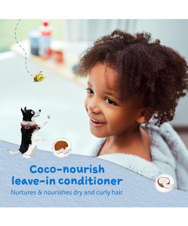 Childs Farm Kids Coco-Nourish Leave in Conditioner 125ml - Organic Coconut for Dry Curly Hair | Conditions & Nourishes | For Dry Sensitive & Eczema-prone Skin - Buy Online on GoSupps.com