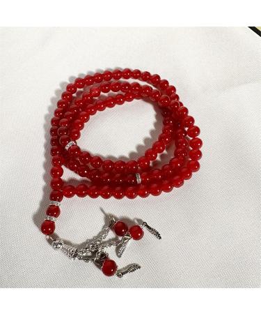 Oralgo's Handmade 99 Prayer Pearl Tasbih | Traditional Muslim Rosary Bracelet | Perfect Gift for Islamic Jewelry - Buy Online on GoSupps.com