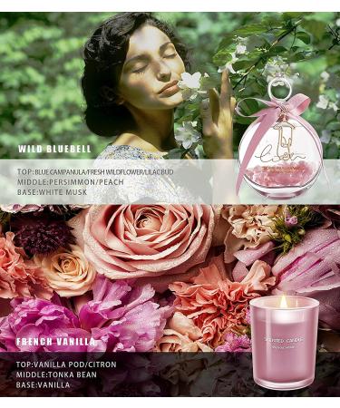 Birthday Gifts for Women: Scented Candle Aromatherapy Gift Box - Perfect for Mom, Grandma, Teachers, and Graduates - French Vanilla Fragrance - Ideal for Wedding, Anniversary, and Couples - Buy Online on GoSupps.com