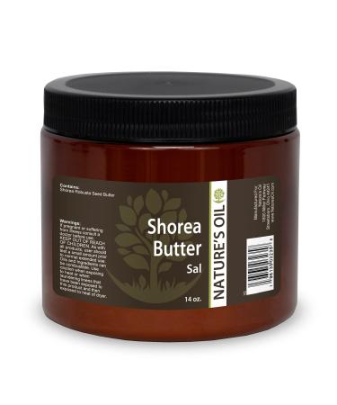 Nature's Oil Shorea (Sal) Butter Naturally Refined 14oz