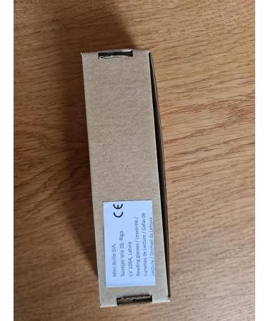 Shop Mini Narrow Metal Reading Glasses - 2.0 Diopter Stainless Steel Frame with Free Slim Aluminum Case for Men & Women - Buy Online on GoSupps.com