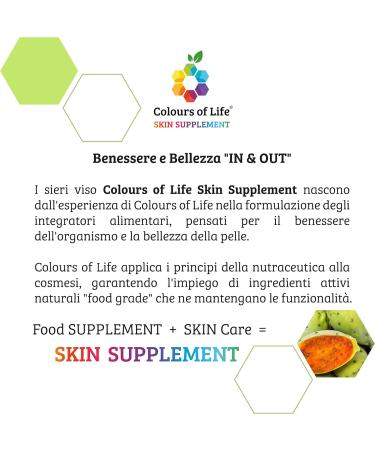 Optima Naturals Srl Facial defense serum based on omega 369rich vegetable oils antioxidant and skin protective 30 ml Colors Of Life - Buy Online on GoSupps.com