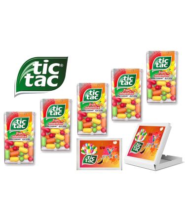 5 x TIC TAC VARIETY FLAVOURS SWEETS (18g x 5) (FRUIT ADVENTURE)