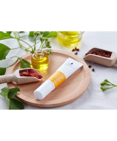 Shop Drop Natural Cosmetics: Sea Buckthorn Moisturizing Eye Cream for Dry Skin | 15ml | Green Tea A a Goji Berry & Kakadu Plum - Buy Online on GoSupps.com