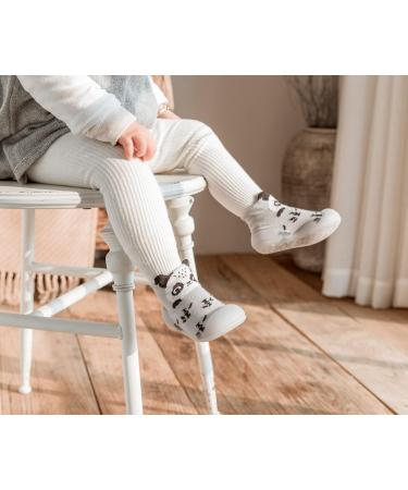 Dookeh Baby Shoes Non Slip Soft Sole Sneakers for Toddlers - Gray, 2-3 Years - Buy Online on GoSupps.com