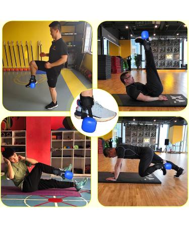 XonyiCos Adjustable Dumbbell Ankle Straps for Cable Machines - Breathable Type A-Pair for Weight Lifting, Kickbacks, and Leg Extensions - Buy Online on GoSupps.com