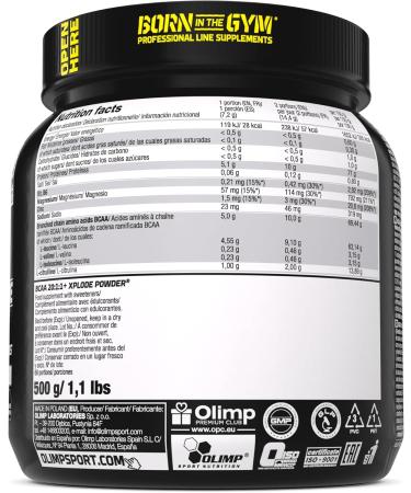 Olimp Sport Nutrition BCAA 20:1:1 Xplode Powder Xplosive Cola - Buy Online on GoSupps.com