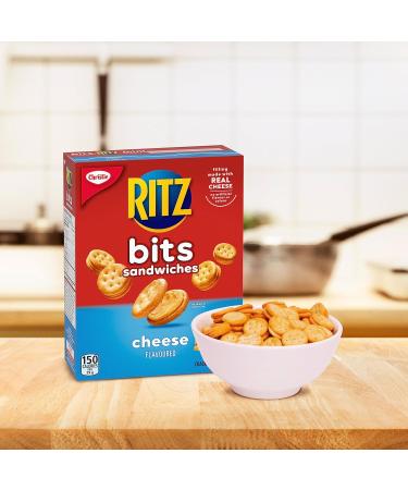 Ritz Bits Sandwiches Peanut Butter Flavour 180g with Ritz Bits Sandwiches Cheese Flavour 180g and Ritz Crackers Cheese Sandwich Snackwiches 304g - Buy Online on GoSupps.com