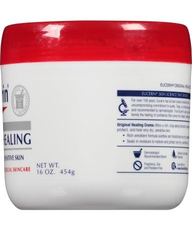 Eucerin Original Healing Cream - Fragrance Free Lotion for Extremely Dry Skin - 16 oz Jar | International Shipping Available - Buy Online on GoSupps.com