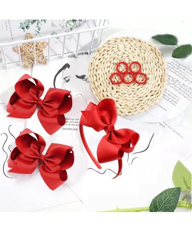 Shop Mufekum 22-Piece Red Hair Loop Set for Girls | Elastic Clips & Headbands | Stylish Hair Accessories Fast International Shipping! - Buy Online on GoSupps.com
