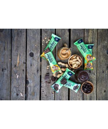 Multipower Vegan Protein Layer Brownie Bar - 24% Protein Low-Calorie Fitness Snack - 15 x 55g Vegan Protein Bar - Buy Online on GoSupps.com