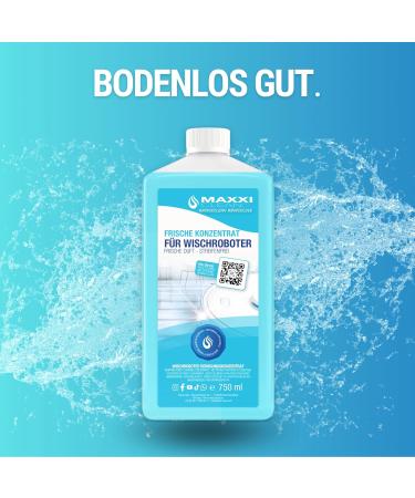 Maxxi Clean 750 ml Floor Cleaner Concentrate | Fresh Fragrance for All Wiping Robots | Universal Cleaning Fluid for Soil Parquet & Tiles - Buy Online on GoSupps.com