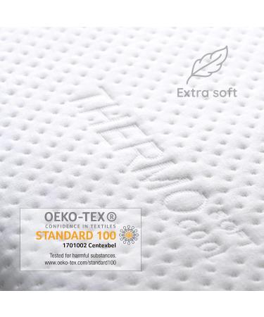 Sofi Back Sleeper Cushion | Ergonomic Cervical Spine Support Pillow | Orthopedic Memory Foam Visco Pillow with Thermoregulating Cover - Buy Online on GoSupps.com