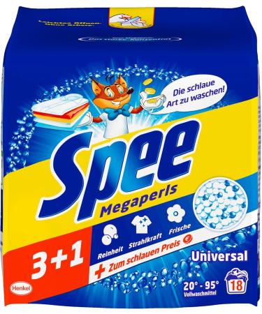 Buy Spee Megaperls Universal Detergent 90 Washloads - Freshness & Purity in 5 Pack - Buy Online on GoSupps.com