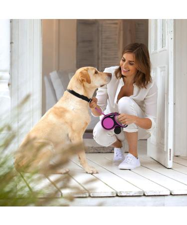 Flexi New Comfort S Rope 8m Pink - Durable Dog Leash for Pets Up to 12kg | International Shipping Available - Buy Online on GoSupps.com