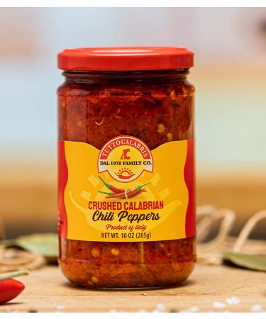 TuttoCalabria Crushed Calabrian Chili Pepper Paste 10 oz (285g) - Hot, Savory, Delicious - Buy Online on GoSupps.com