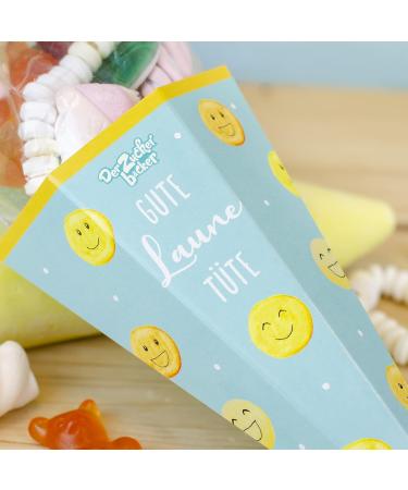 Good Mood Candy Cone | Delicious Candy Mix in Beautiful Cone - Perfect Gift Idea - Buy Online on GoSupps.com