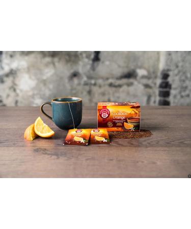 Teekanne Rooibos Refined with Orange Infusion Tea Sun Dried Rooibos from South Africa 20 Teabags - Buy Online on GoSupps.com