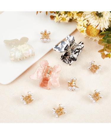 Niceneeded 9-Piece Butterfly Flower Hair Clips - French Design Leopard Pattern & Daisy Pony Clips - Buy Online on GoSupps.com