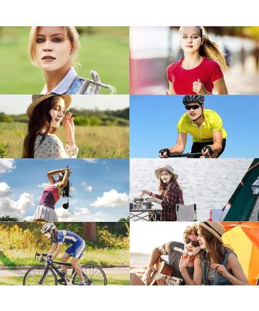 Facynde Sun Protection Paving - 5 UV Protection Golf Gel Patches with Ear Loops | Moisturizing Facial Covers for Cycling & Mountaineering - Buy Online on GoSupps.com