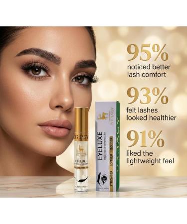 Eyeluxe Intensive Lash & Brow Growth Serum Nourishes Strengthens & Promotes Fuller Longer Hair Fast-Absorbing Non-Greasy & Safe for All Skin Types 5ml (Pack of 1) 1 Fl Oz (Pack of 1) - Buy Online on GoSupps.com