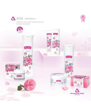 Rose Bulgarian Body Lotion - Moisturizing & Rejuvenating Natural Oil Formula - Buy Online on GoSupps.com