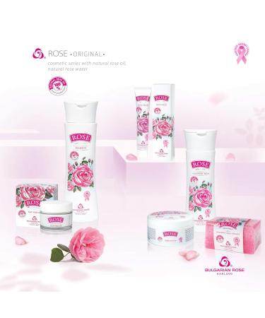 Rose Bulgarian 5 Piece Gift Set - Natural Soap Body Wash Hand Cream Face Cream & Micellar Water - Ideal Gift for Skincare Lovers - Buy Online on GoSupps.com