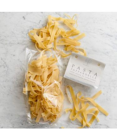 Authentic Italian Pasta di Gragnano Parpadelle - 1 Pound Pack | Made by Mama with Semola di Grano Duro - Buy Online on GoSupps.com